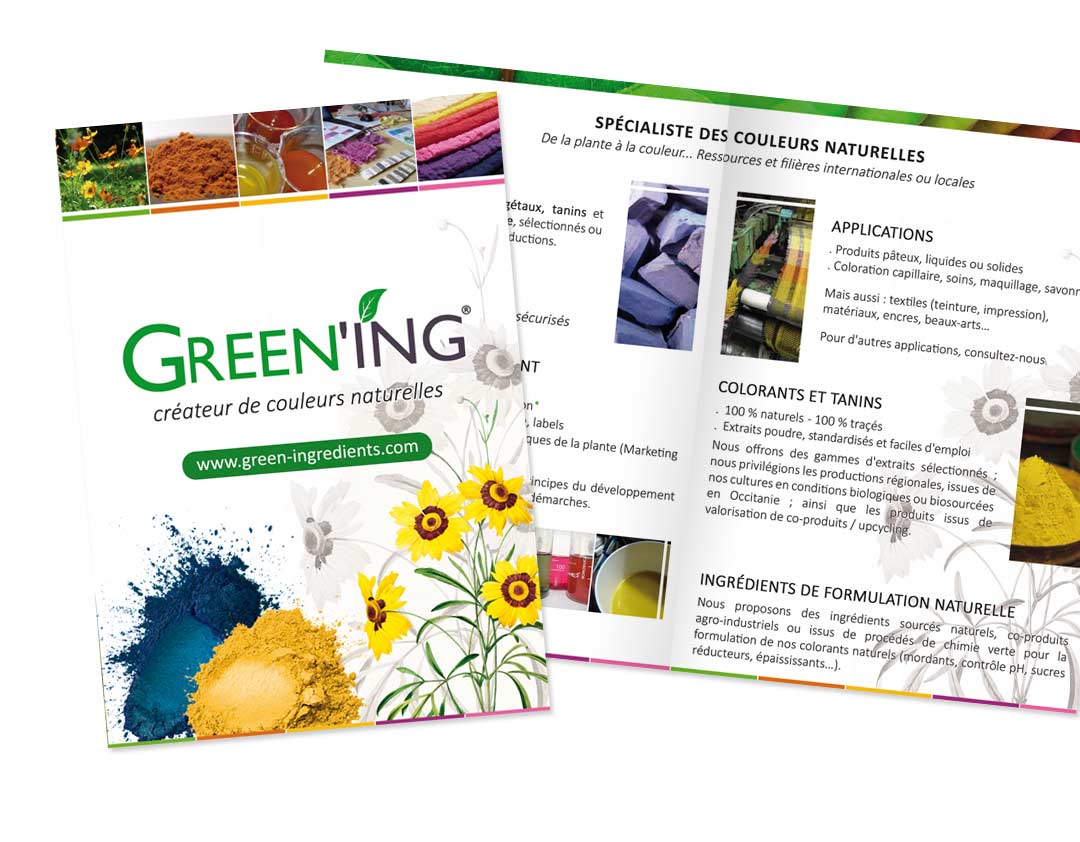 brochure commerciale Green'ING