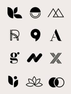 logos de marques fictives
