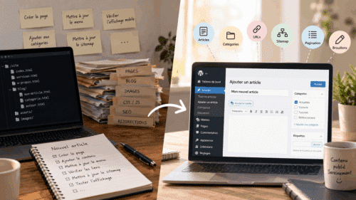 choisir entre WordPress ou l'IA pour créer son site internet